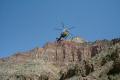 Bright Angel Trail as seen from Plateau Point