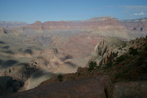 View of Plateau Point from SK trail