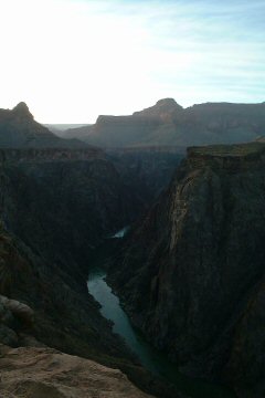 View downstream from Plateau Point